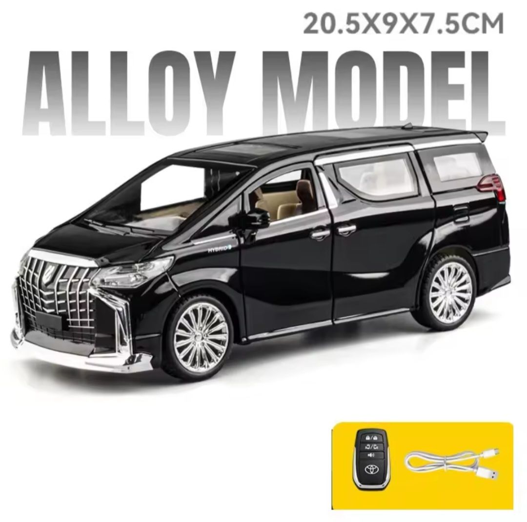 1:24 LAND CRUISER LC300 diecast alloy model CAR light sounds with remote