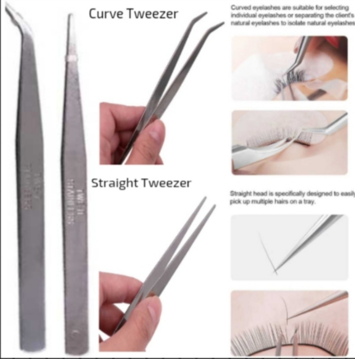 Professional Eyelash Extension Kit for Self-Grafting | Synthetic Hair Accessories, Stainless Steel Precision Tools, Complete Set