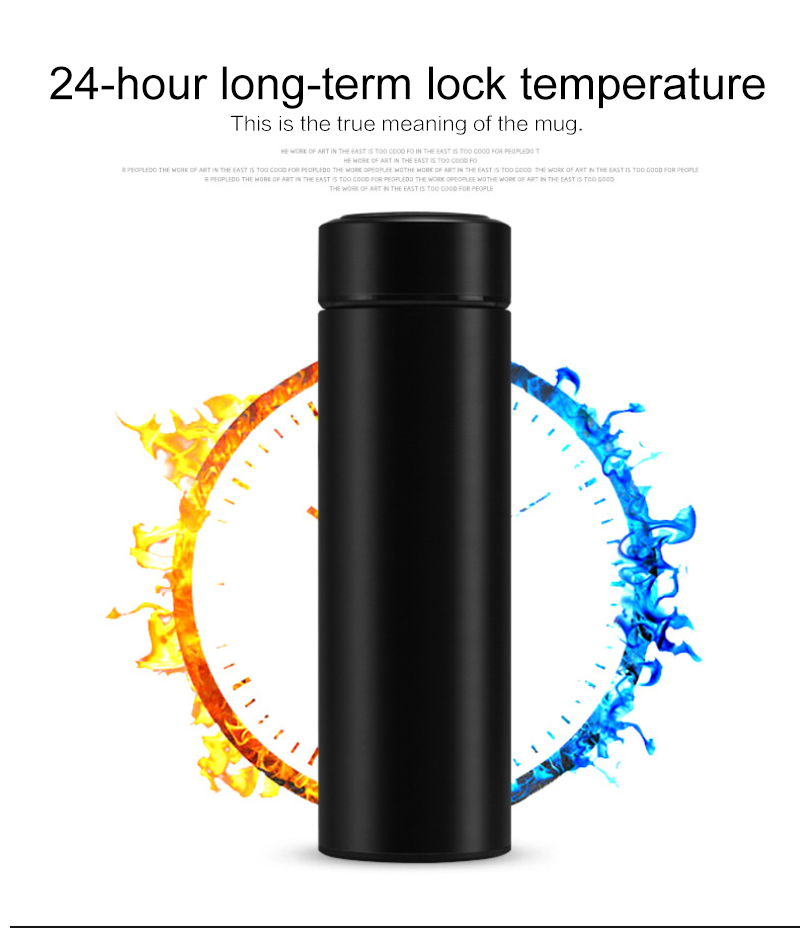 500ml Smart Thermos Flask with LED Temperature Display - photo 5