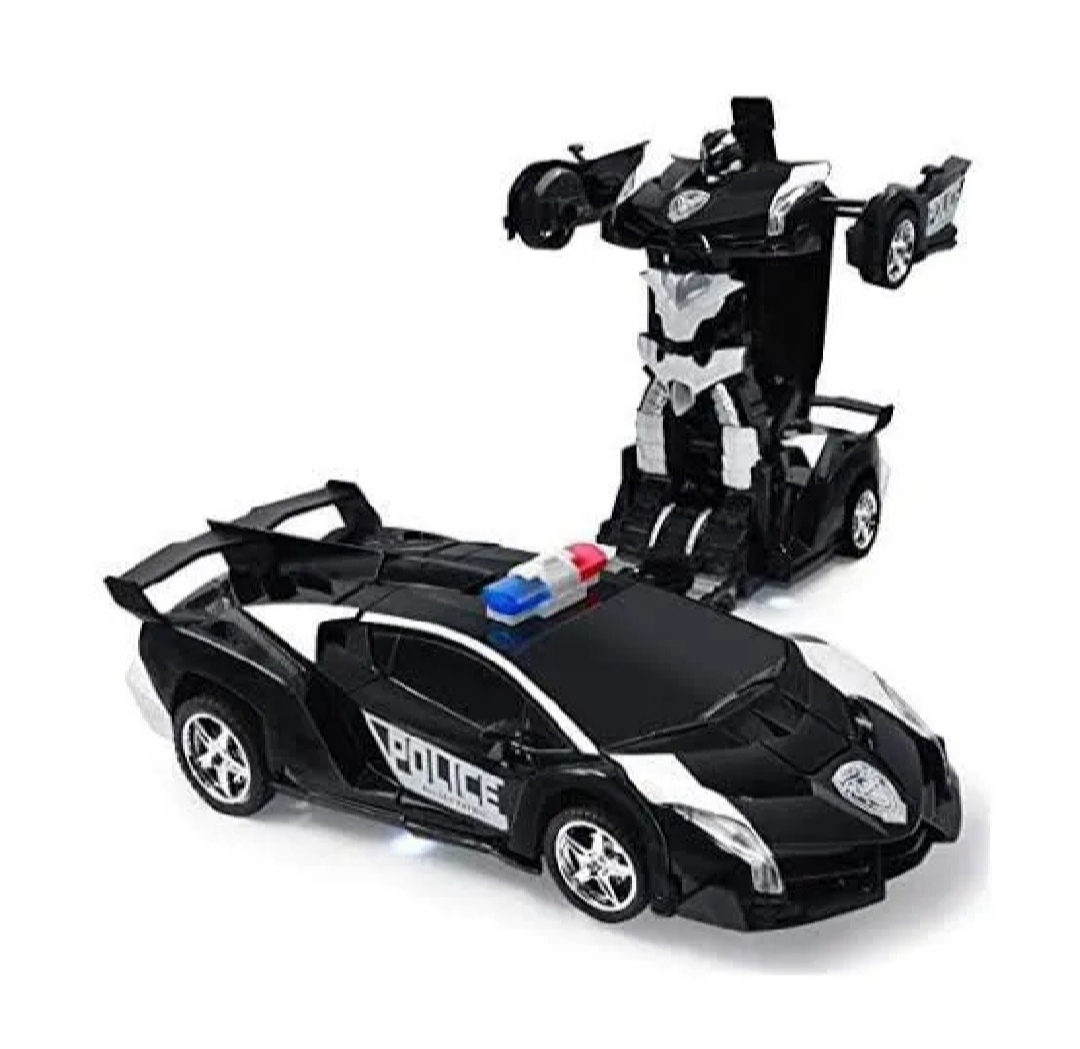 Deformation robot toy car for kids car size