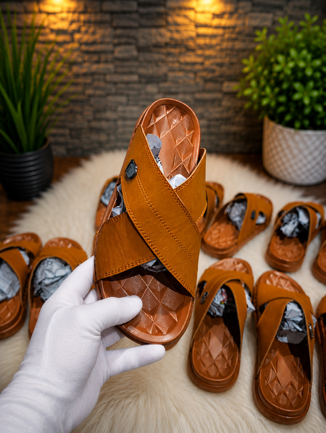 Camelo  leather sandals,Men’s casual sandals,Fashion Comfort &Stylish sandals
