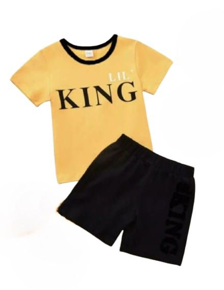T-shirt & short nikr for baby boys & girls