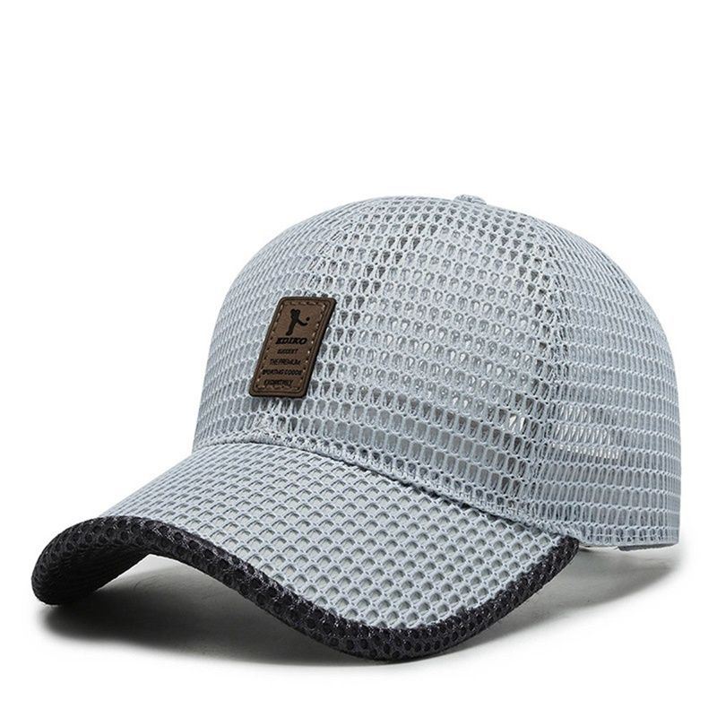 Summer Cool Breathable Mesh Baseball Cap Women Men UV Protection Outdoor Riding Fishing Tennis Golf Caps Fashion Sport Hat