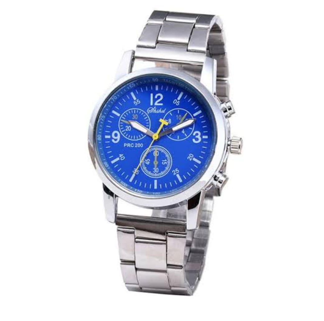 Pack Of 2 Top Fashion Men's Luxury Watches Deal   -Elegant Mens Casual Watch +Chain Braclate For Men -High Quality Business Watch  In  Random dial Design