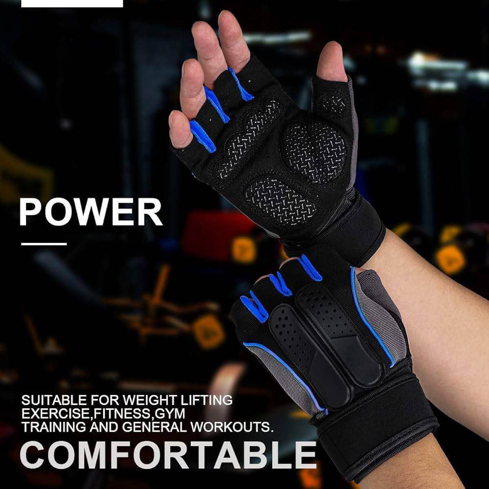 Super Gloves – Premium Gym Fitness Gloves for Men & Women | Anti-Slip, Wrist Support & Breathable Grip
