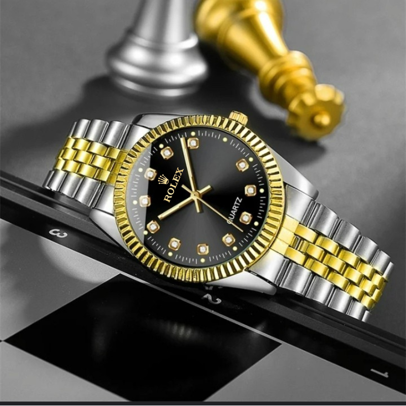 Latest Luxury Wrist Watch for Men's Iced design Boys Watches with water Resistant feature Casual male watches.