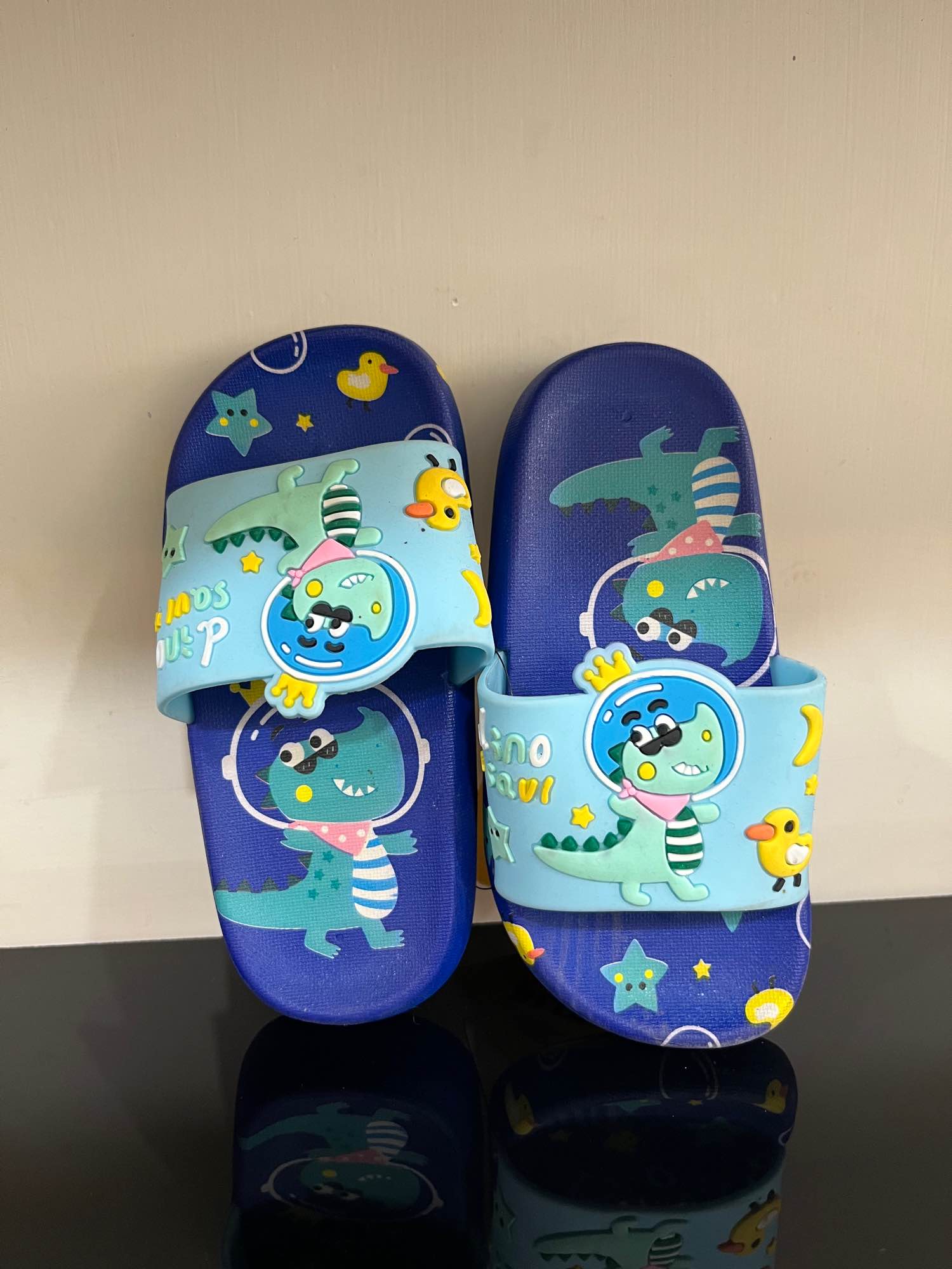 New Dino Summer Kids Slippers Cartoon Dino Indoor Boys Girls Comfortable Slippers In Fair Price