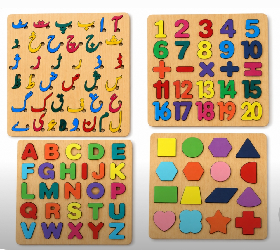 Acrylic English Letters - English Counting Alphabets - Baby Learning - Kids Learning Toys