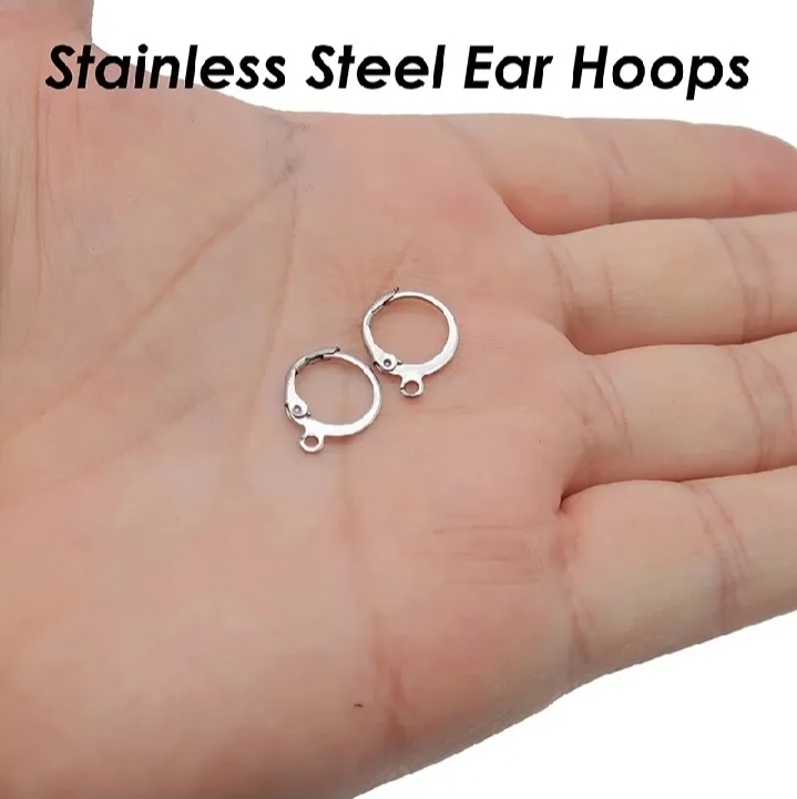 10Pcs And 20 Pcs French Earrings Hook Ear Wire - DIY Earrings Clasp Fitting Base For Jewellery  Making - DIY Accessories And Other