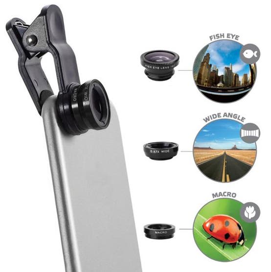 Micro FishEye and Wide lens kit for mobile best universal lens kit for All smartphone Best Telephone camera lens kit