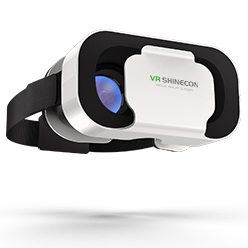Smart Helmet Lenses 3D VR Glasses Virtual Reality Viar Goggles Headset Devices  For Cell Phone Mobile Smartphones Viewer
