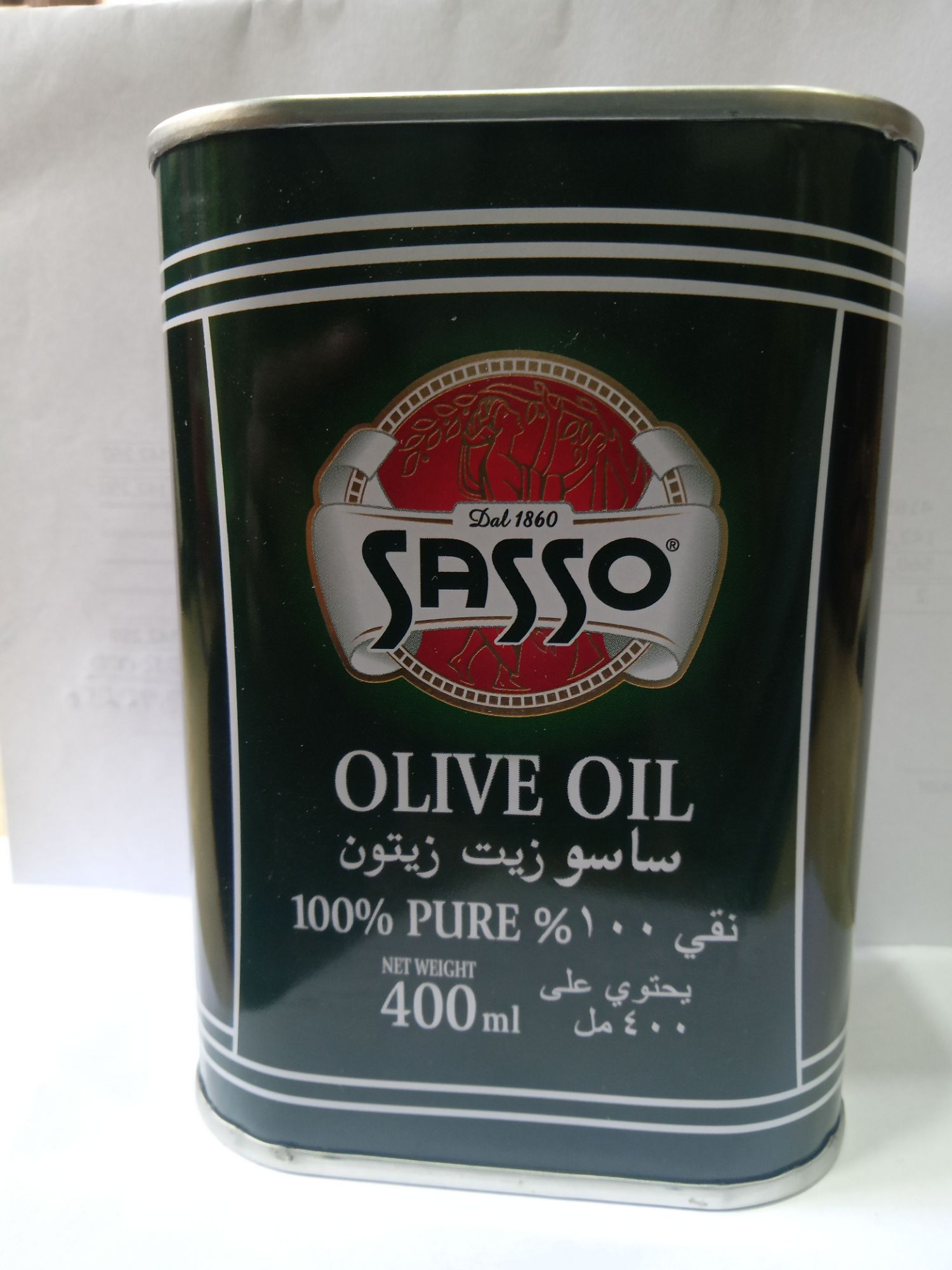 Sasso Olive Oil Pure 400 Ml