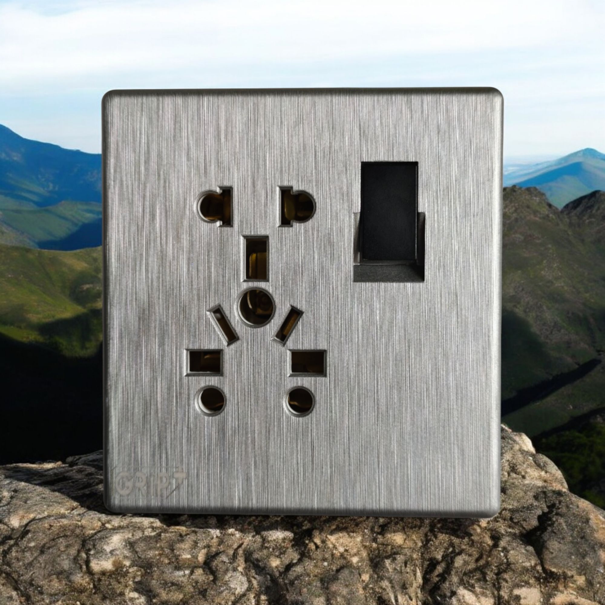 8 Switches+2 Sockets Electric China Fitting Sheet China Switch Board ...