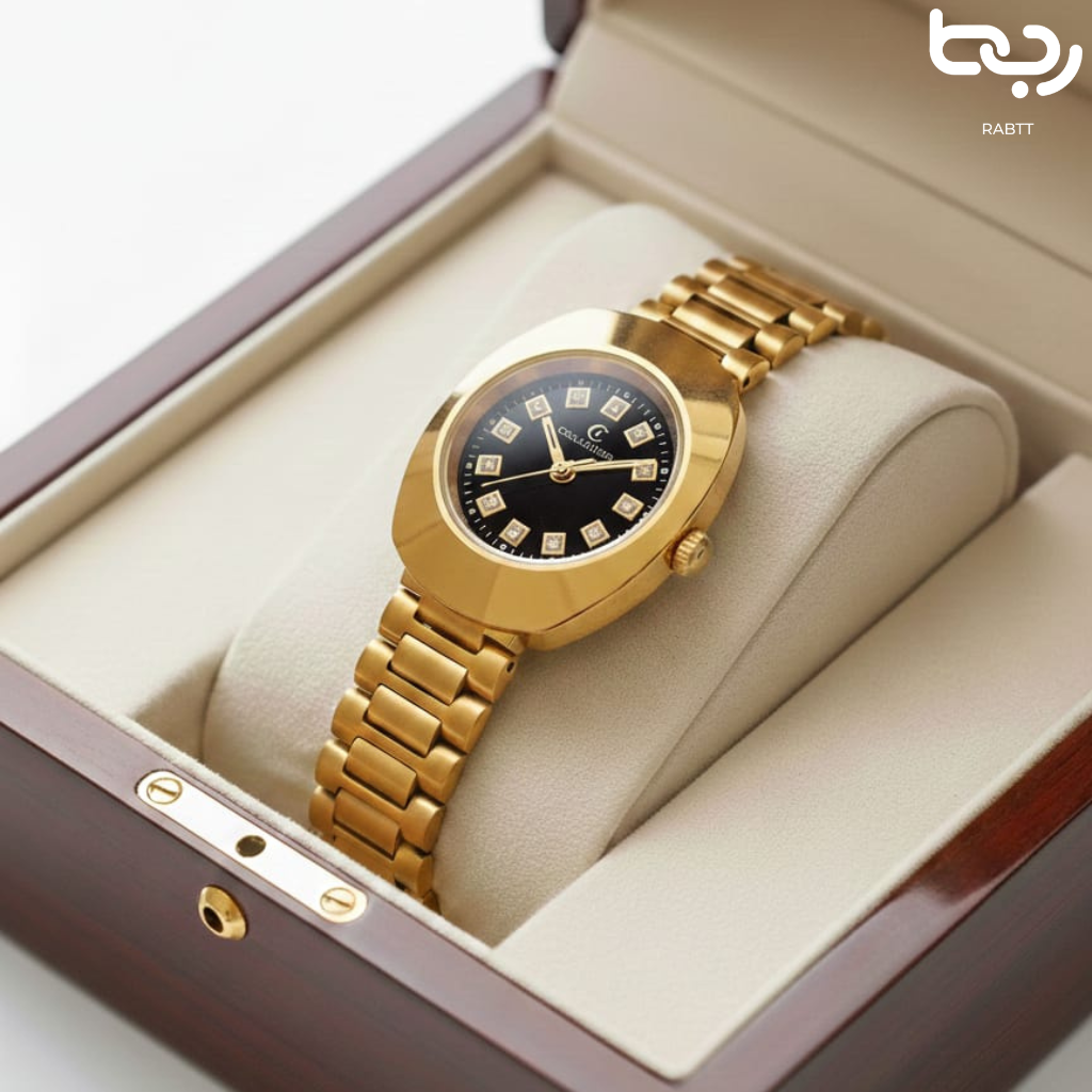 Elegant Wrist Watches for Women's Girls Water Resistant Watches Metal Made Watch Ladies Luxury Watch For All Season.