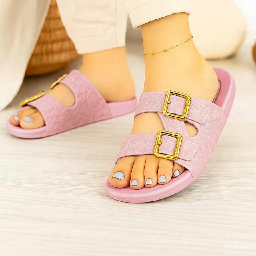 Stylish Nylon Chappal & Flip Flops Rubber Women House Slippers & Slides