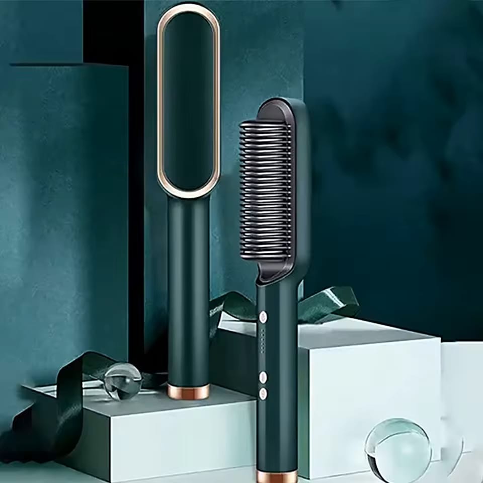 Electric Hot Comb Hair Straightener