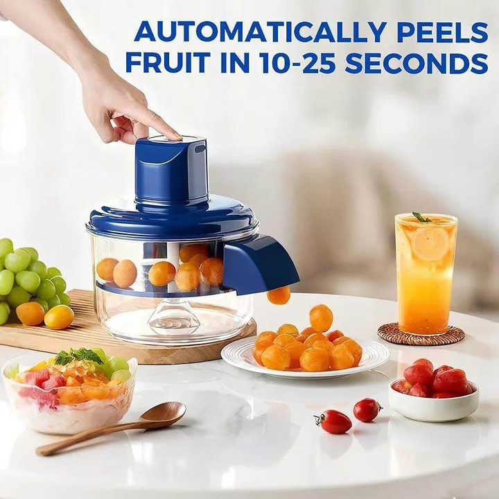 Automatic Electric Fruit & Vegetable Peeler – Portable Potato, Apple & Vegetable Peeling Machine | Kitchen Gadget