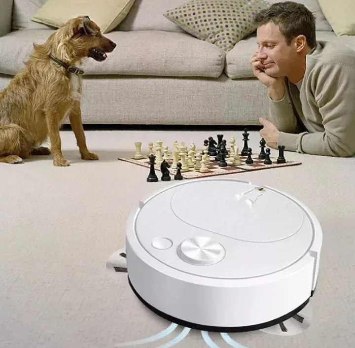 Battery Operated PrimeCove Household Intelligent Robot Vacuum Cleaner Mini Vacuum Cleaner Dry And Wet Dual Purpose Vacuum Cleaner