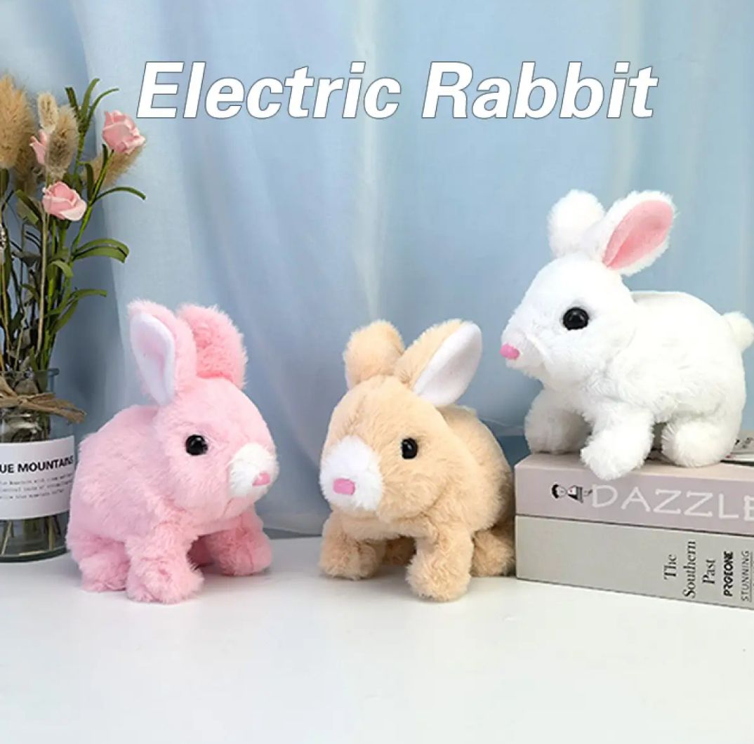 walking Rabbit Toy For kids Robot Rabbit Toy  Best Gift For Kids Battery Operated Rabbit Toy