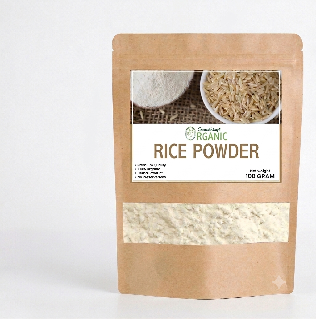 Rice Powder for Skin – Natural Exfoliator & Brightening Solution | 100gm Face & Body (100 characters)