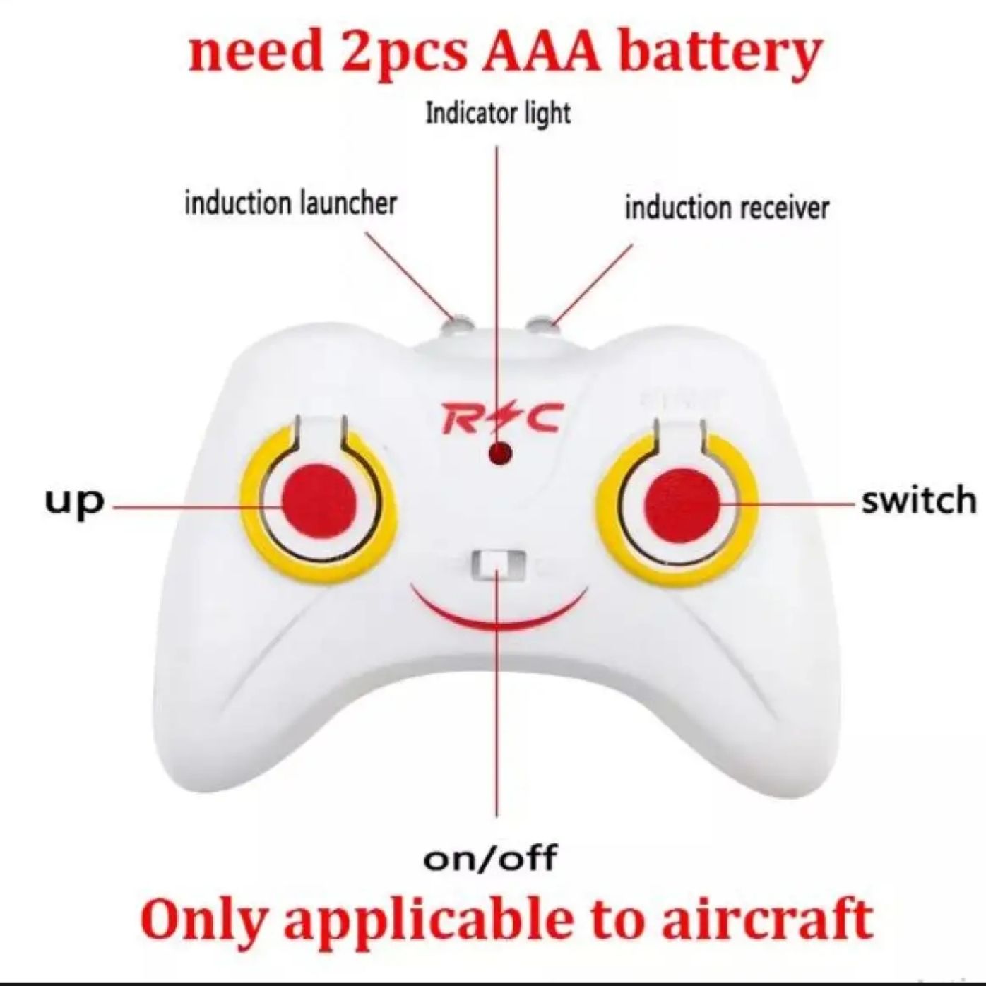 Remote control Helicopter-Dual Mode Control Flight With Induction Flight