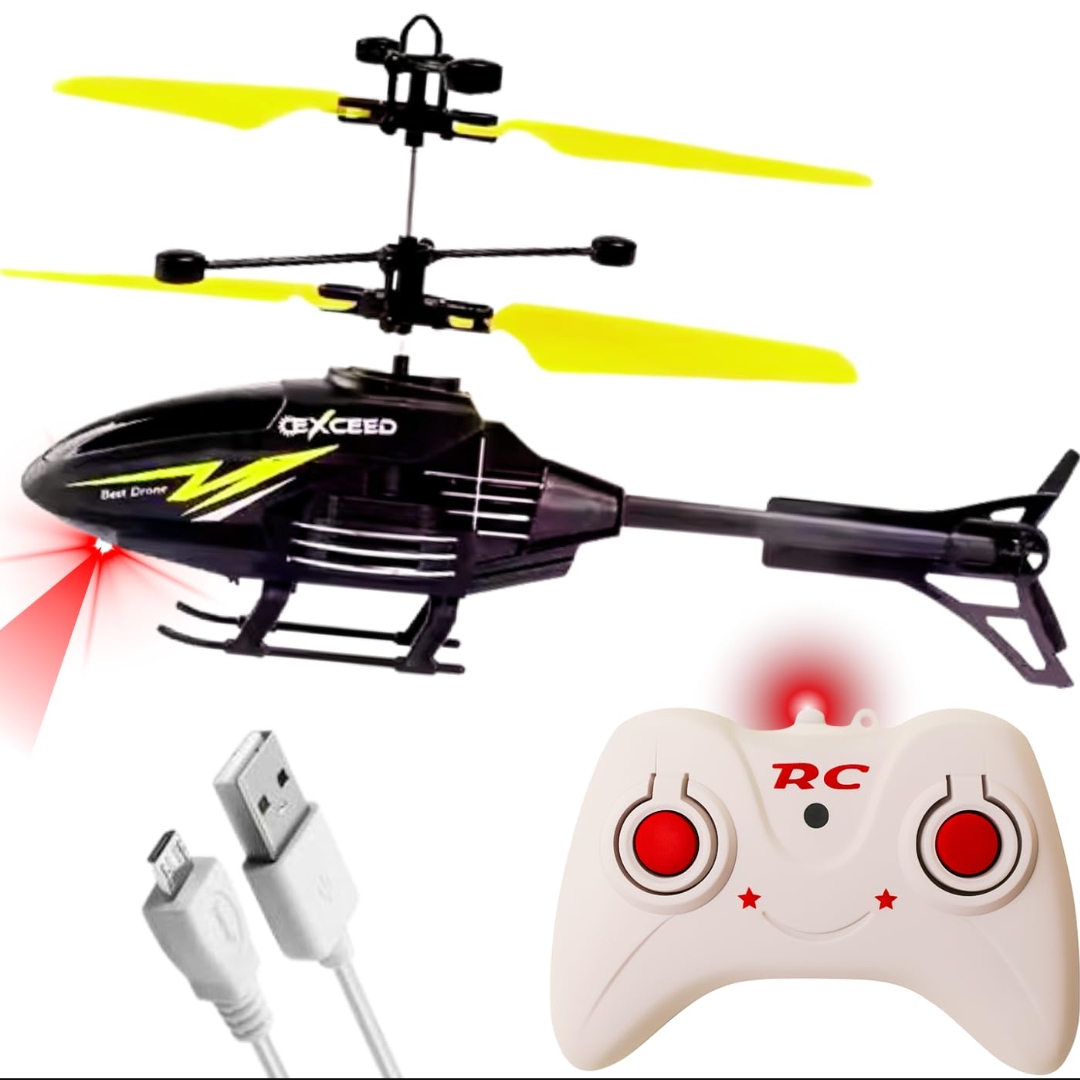Remote Control Helicopter 2 Channel RC Helicopter Toys for Kids Flying Toys Infraed Induction Suspension Aircraft Charging Gifts