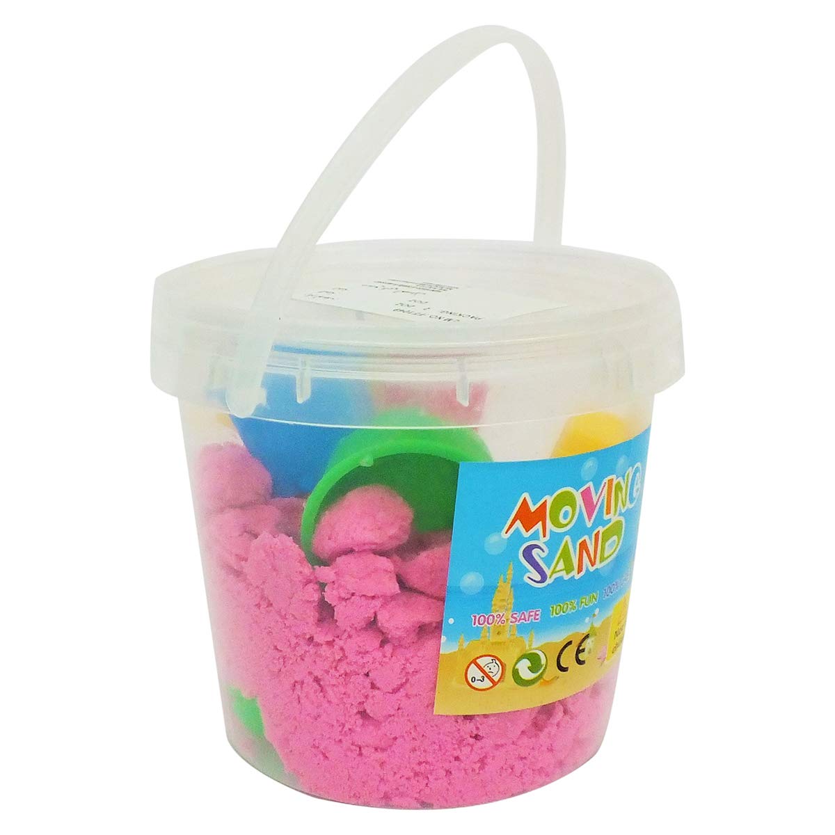 Mini Sand 250g Random Color for Kids with Assorted Moulds - Kinetic Sand Kit Activity Toys, Soft Sand Clay Toys for Boys & Girls image 5