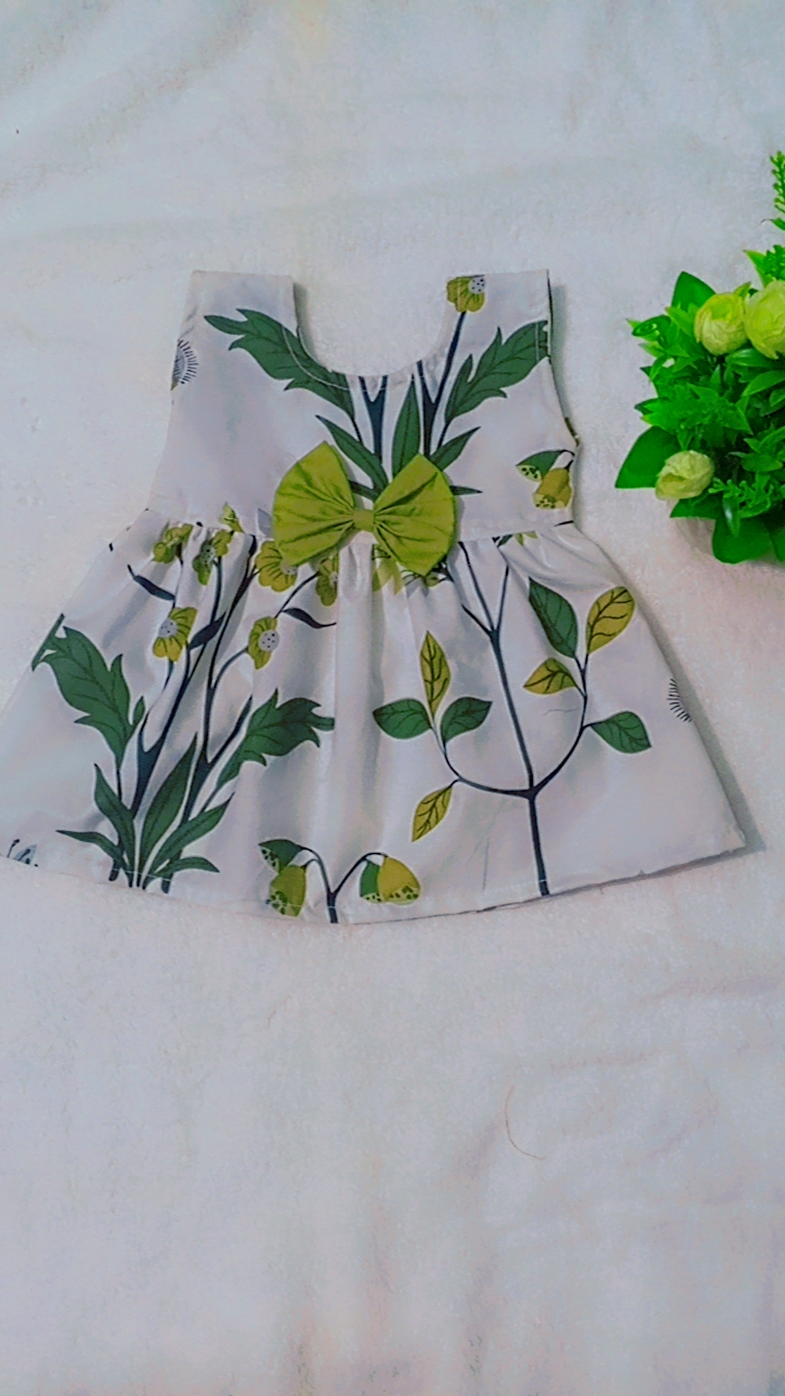 baby girl frock floral print dress