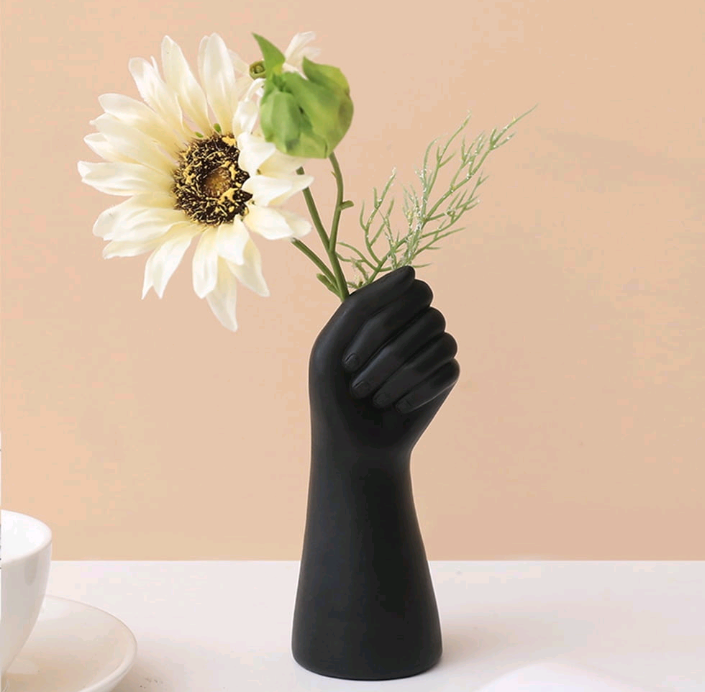 Nordic Style Girl Head Shape VASE Flower 🌺 Vase: Home 🏡 Decoration With FREE Charming GIFT 🎁