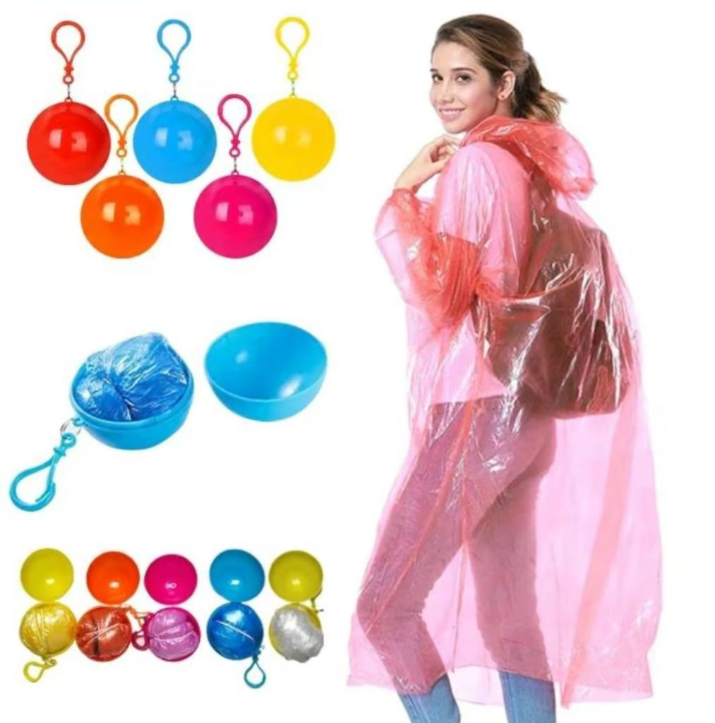 Waterproof Reusable Raincoat for Adults Raincoat with Hood and Sleeves Lightweight Waterproof Rain Coat for Men and Women...