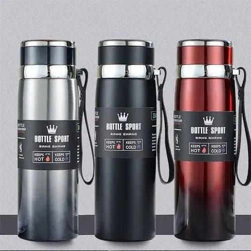 380ml Creative Cute Thermos Bottle Children Stainless Steel Water Bottle  With Straw Portable Girl School Insulated Bottle Thermo Cup