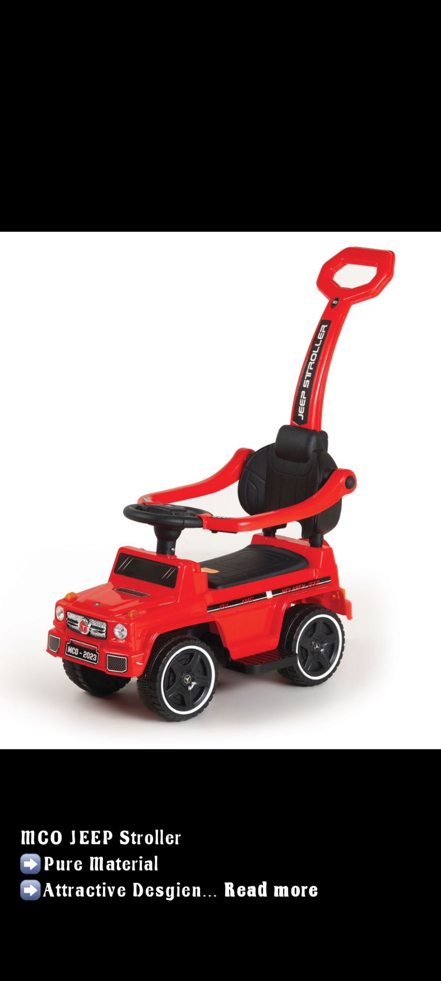 Jeep kids stroller