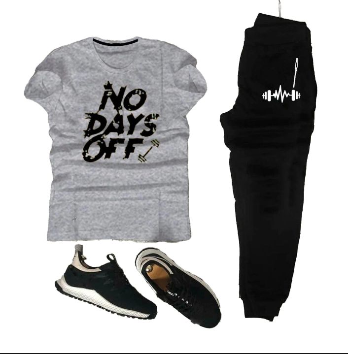 TRACKSUIT -NEW PRINTED T-SHIRT & TROUSER FOR BOYS & MEN