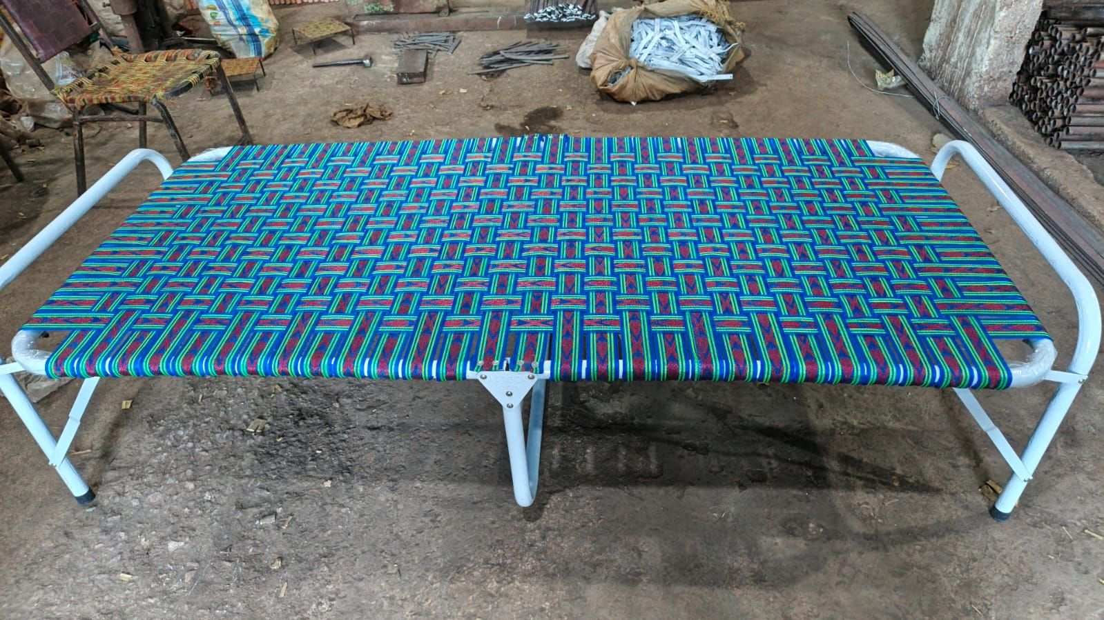 Folding Charpai Bed – Portable Folding Bed