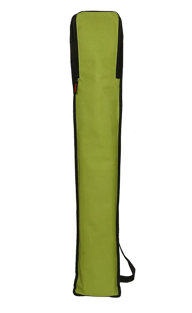 Cricket Bat Cover Hockey Stick Bag Cover Multi Sports Foam Padded Stick KitBag with Mobile Wallet Zip Pocket (Green)