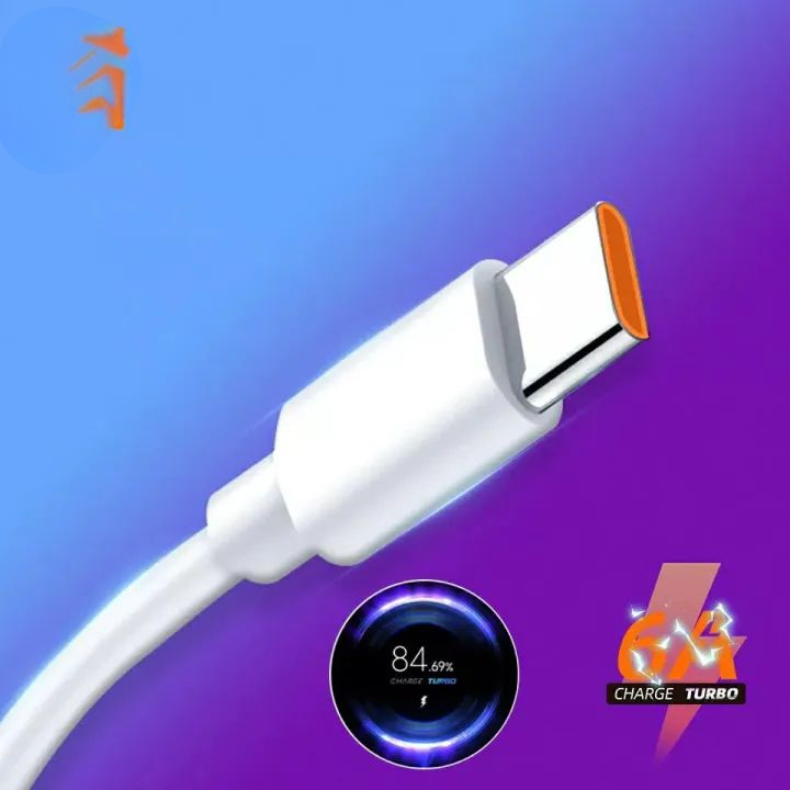 Universal 120W Liquid Silicon Fast Charging Data Cable Micro USB Type C 6mm Thickness for Samsung Redmi Oppo Realme OnePlus