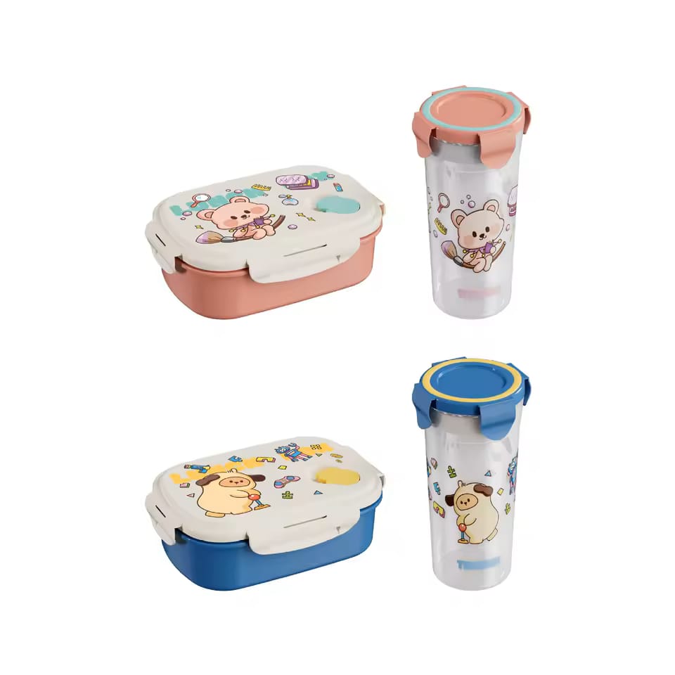 Double Decker Lunch Box Cup Set