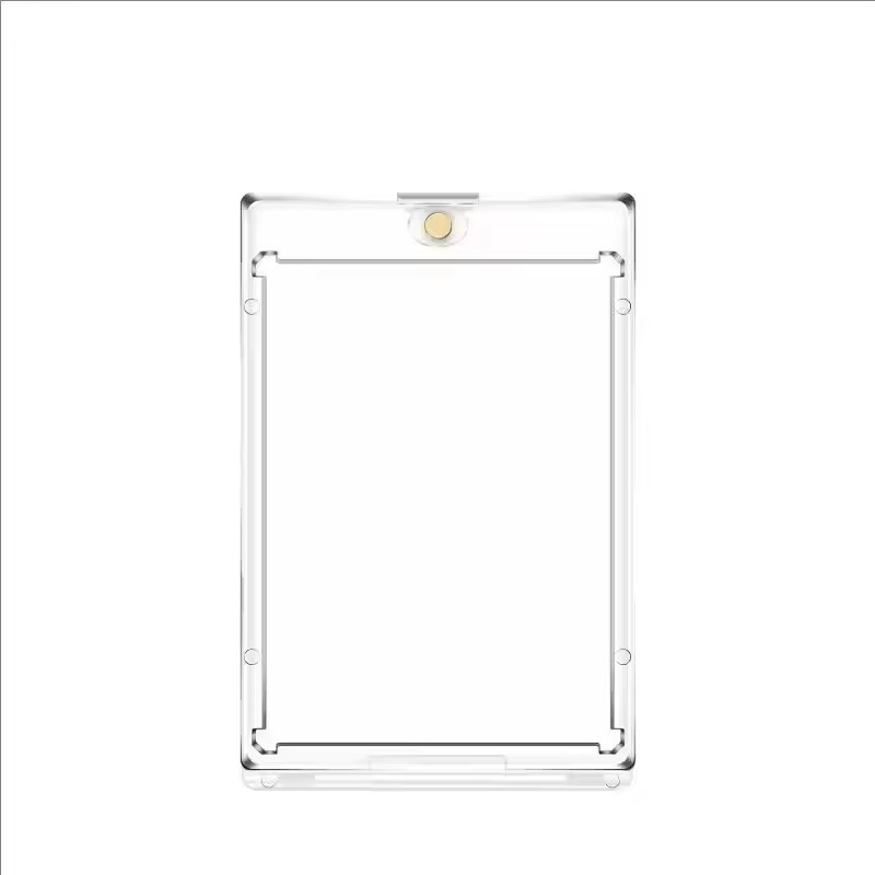 Magnetic Card Holder Support Set Protectors Hard Plastic Sleeves Trading Display Case For Pokemon Baseball Sports