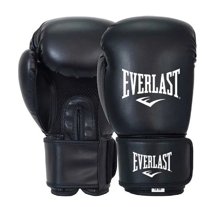 Everlast Boxing Gloves 12oz – Adult Training Gloves for Martial Arts, Boxing, MMA (Red / Black / Blue)