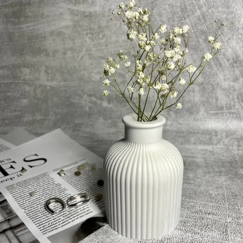 3pc set of Asthetic home decor Thinker statue, Trinket tray and mini bud vase | Storage and gift set