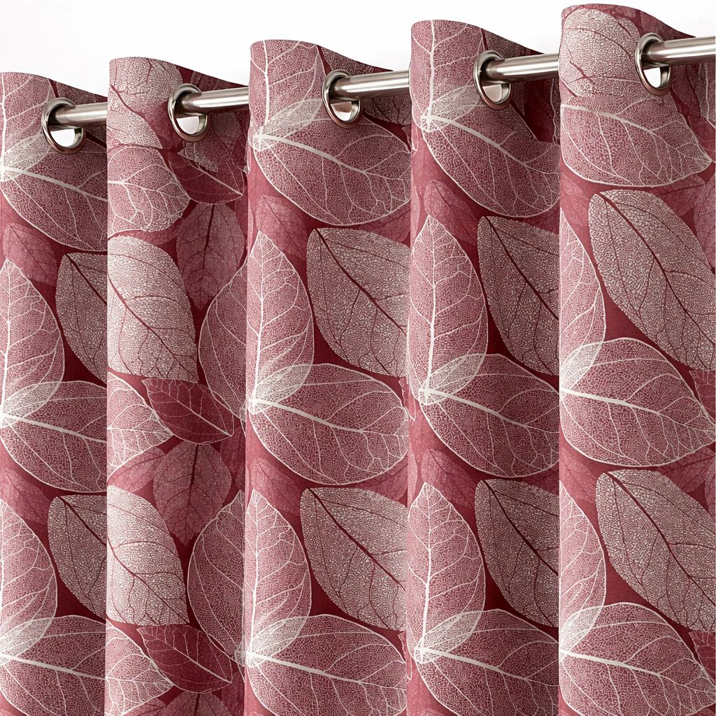 Premium Quality Italian Curtain (Parda) For Home Decor Elegant & Fancy Curtain With Ring(Eyelet) For Windows (1Pc Curtain)