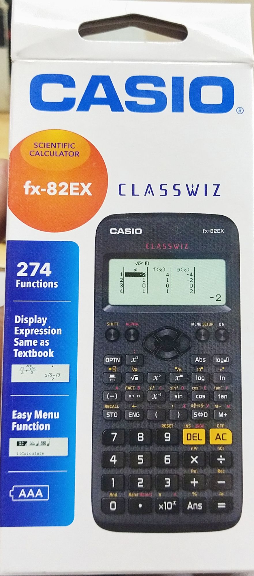 Calculator fx outlet 82ex