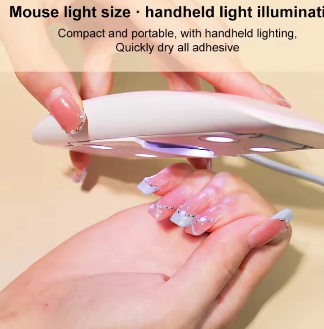 UV LED Nail Dryer Mini Lamp Portable Curing Light for Gel Nail Polish