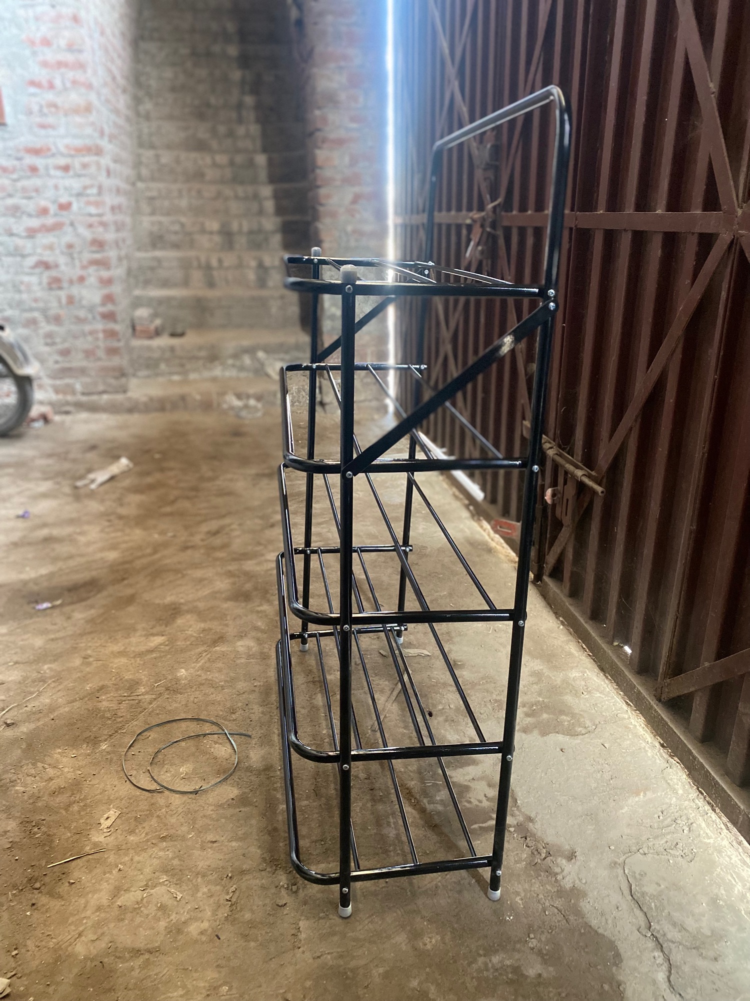 Steel Racks Daraz High Premium Quality Foldable Metal Shoes Rack 5 Layers | Daraz.pk