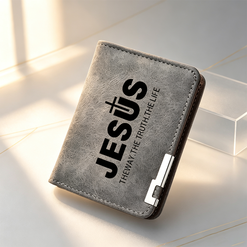 Men's Stylish Short Wallet Personalized Design Multiple Card Slots Leather Billfold Coin Pocket Slim Minimalist Bifold