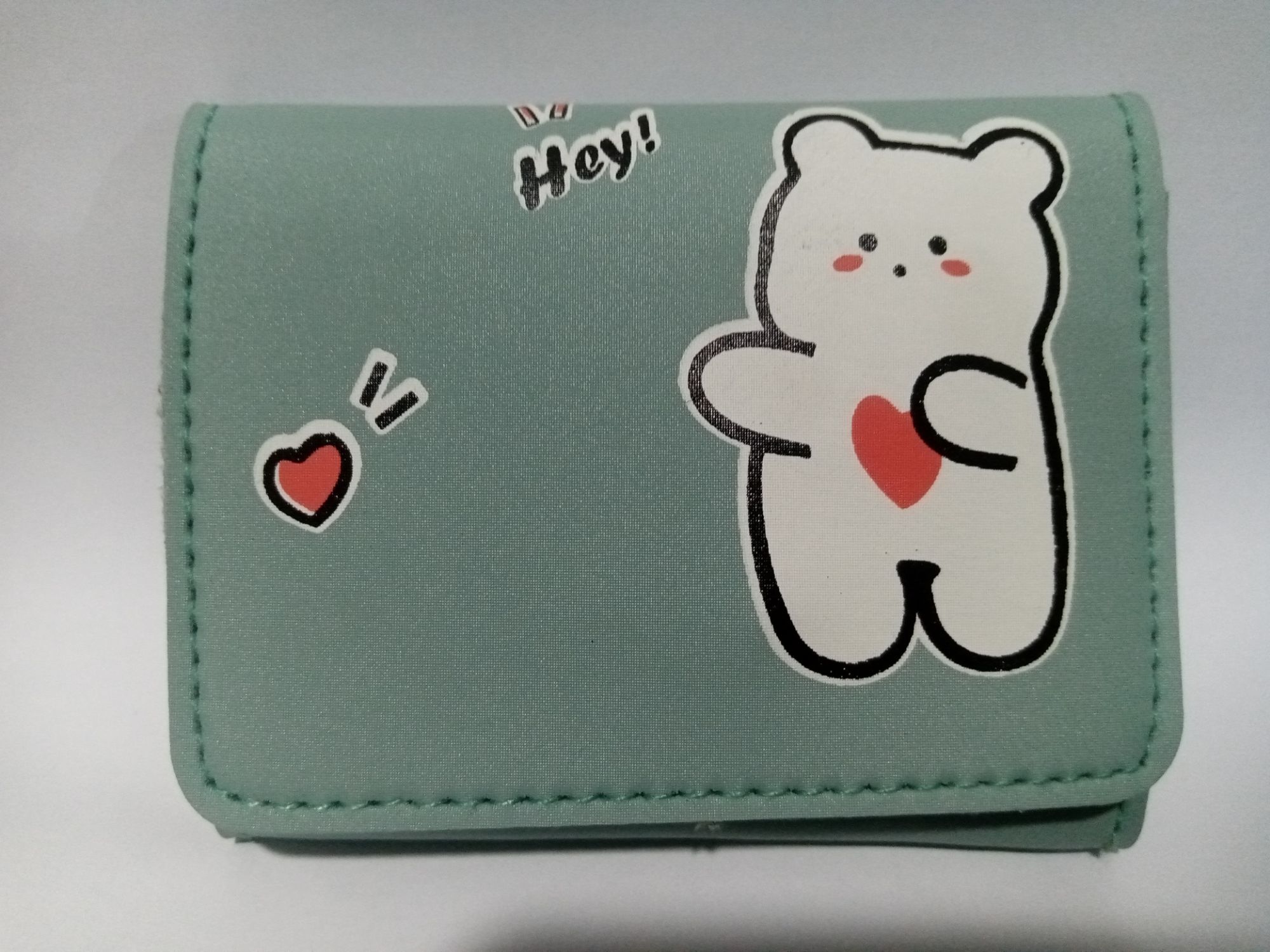 Lightweight Three Fold Women Wallet Multi Card Slots Cute Card Bag For Girls Compact And Lightweight Everyday Carry