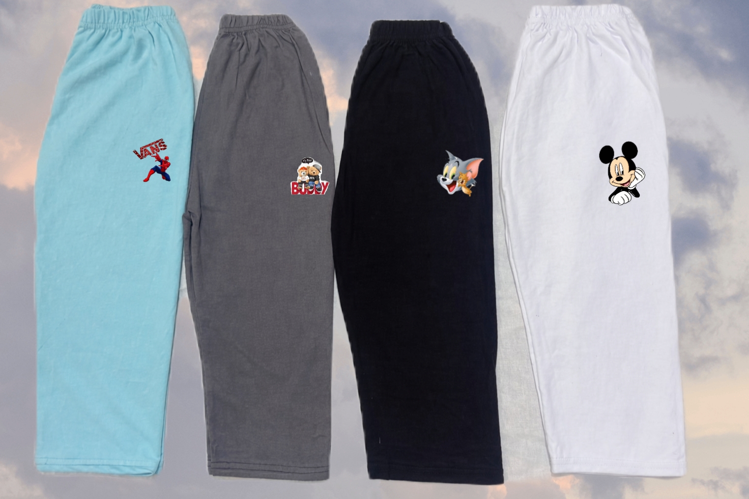 Pack off 2 PCs Summer Trousers For Kids 1 year to 14 Years
