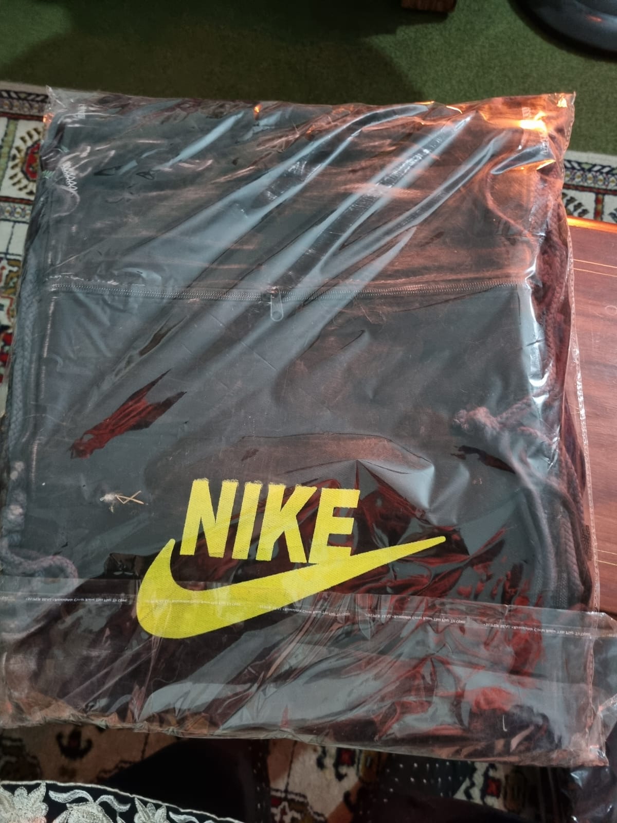 nike plastic bag