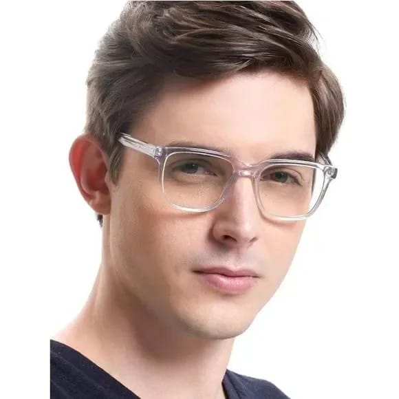 Anti Blue Light Filter Glasses For Men/Women. Transparent Square Glasses . Screen Protection Glasses. Unisex Computer Glasses.