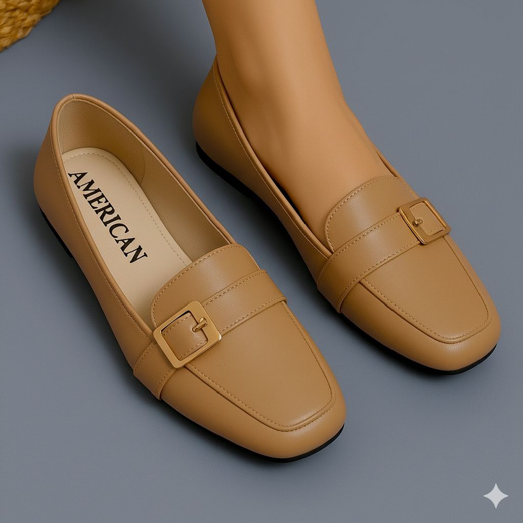 Women Flat Loafers & Moccasin Shoes Winter Ballet Flat Pumps & Loafers